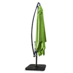 Parasol Déporté Carré 3x3m Aluminium Vert -Boutique Jardin Extérieur 78ae28e5334b1ee6