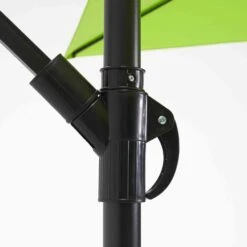 Parasol Déporté Carré 3x3m Aluminium Vert -Boutique Jardin Extérieur 7b13b39b1e2381aa