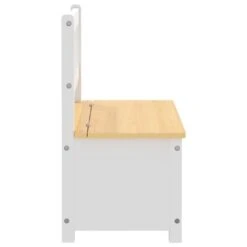 VIDAXL Banc De Rangement Pour Enfants Blanc Et Beige 60x30x55 Cm Mdf 10 VIDAXL Banc De Rangement Pour Enfants Blanc Et Beige 60x30x55 Cm Mdf -Boutique Jardin Extérieur 7e28478c0c743eac