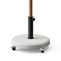 Pied Parasol HALTER Béton Moulé Anthracite 30 Kg Concept Haltère