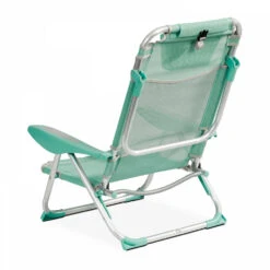 Lot De 2 Fauteuils Clic Clac Des Plages En Polyester Vert -Boutique Jardin Extérieur 95cc6ca9baf52565