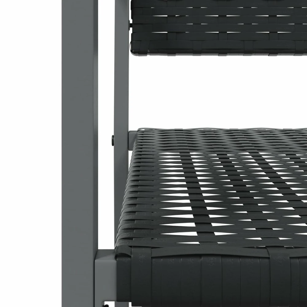 VIDAXL Ensemble à Manger De Jardin 5 Pcs Résine Tressée Acier 7 VIDAXL Ensemble à Manger De Jardin 5 Pcs Résine Tressée Acier – Image 7