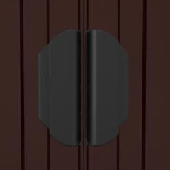 VIDAXL Abri De Jardin Marron Foncé 192x357x223 Cm Acier Galvanisé 13 VIDAXL Abri De Jardin Marron Foncé 192x357x223 Cm Acier Galvanisé -Boutique Jardin Extérieur b4a420fc4a8f3d57