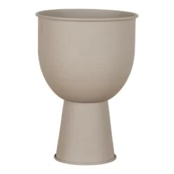 Amalfi Flowerpot Pot De Fleurs En Gris Beige -Boutique Jardin Extérieur b72c393f1d921239