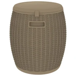 VIDAXL Boîte De Rangement De Jardin 4 En 1 Marron Clair Polypropylène 12 VIDAXL Boîte De Rangement De Jardin 4 En 1 Marron Clair Polypropylène -Boutique Jardin Extérieur b7a61fdcec39d92c