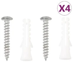 VIDAXL Supports De Panier Suspendu Avec Jardinières 4 Pcs Noir Acier -Boutique Jardin Extérieur bd2fce6cb2a55e0a