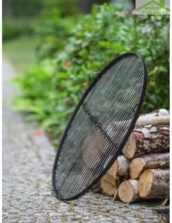 Grille Ronde à Suspendre Pour Brasero En Acier