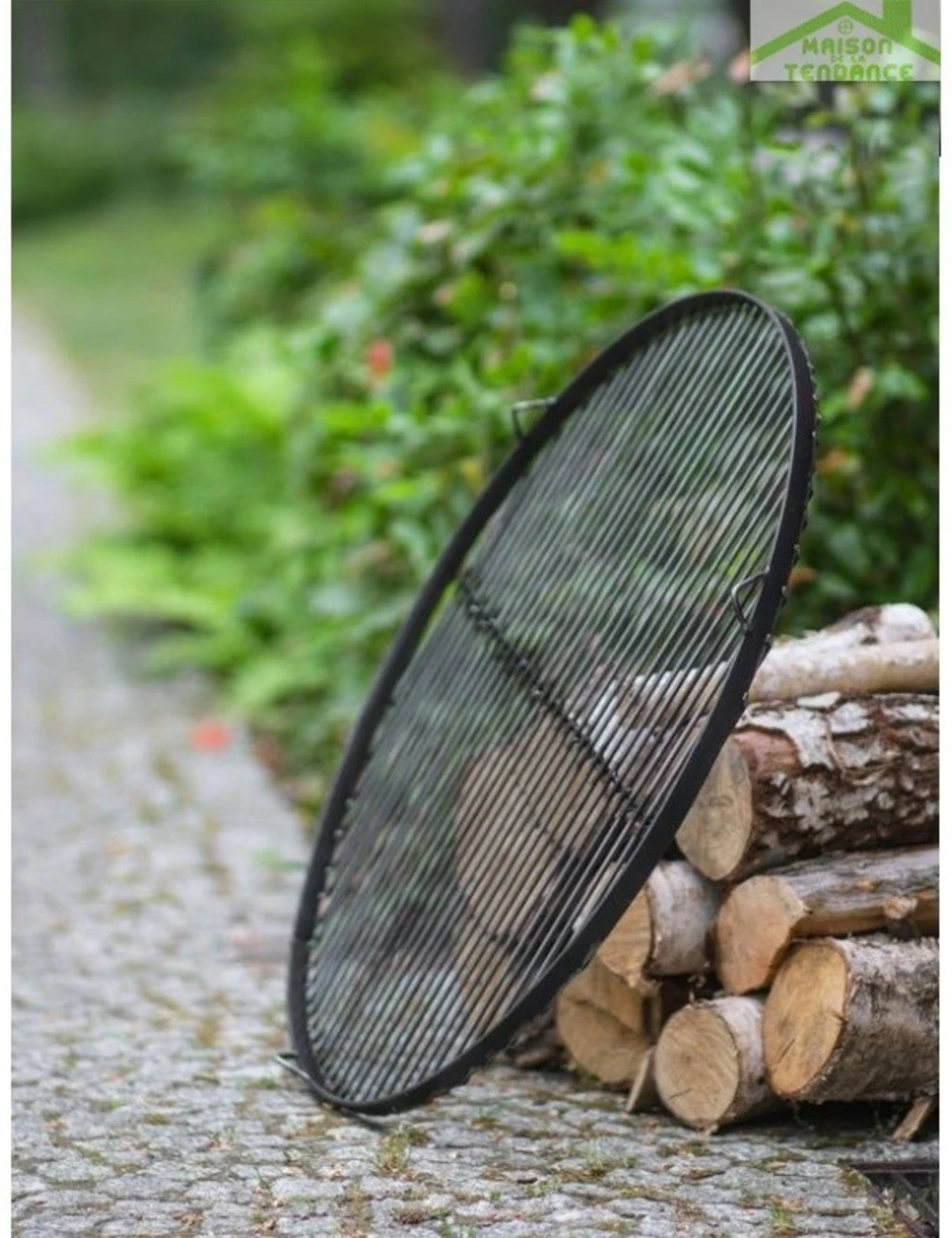 Grille Ronde à Suspendre Pour Brasero En Acier 1 Grille Ronde à Suspendre Pour Brasero En Acier