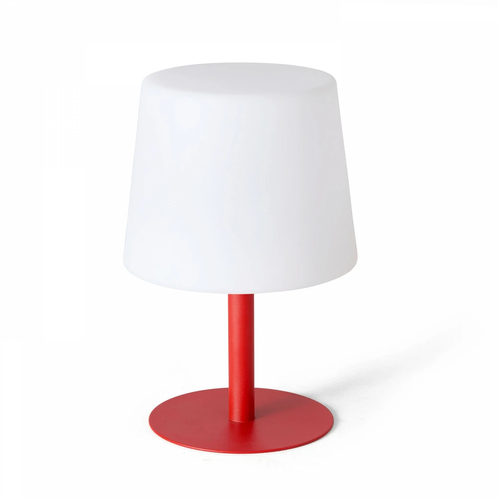 Mini Lampe Acier Rouge 1 Mini Lampe Acier Rouge
